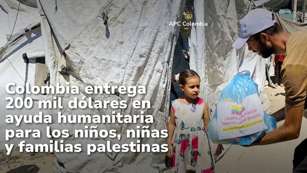Una mano desde Colombia al pueblo palestino imagen de la publicación