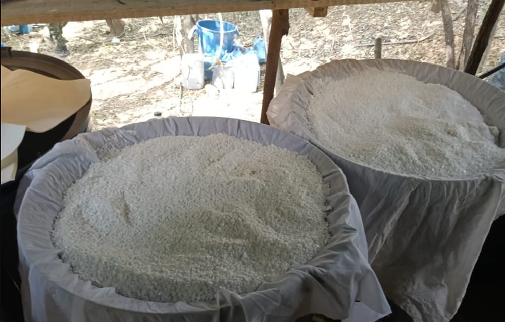 Hallada y destruida cocina de  'coca' del ELN por el Ejército en Cúcuta imagen de la publicación