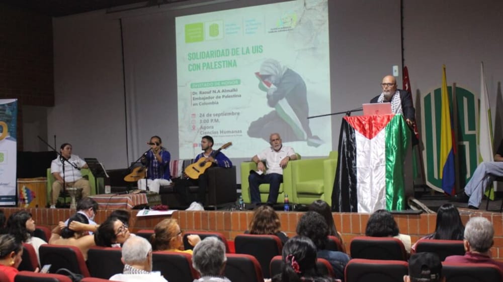 UIS abrió espacio de reflexión y solidaridad con Palestina imagen de la publicación