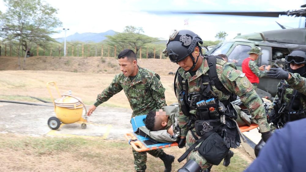 Cuatro soldados heridos tras ataque del ELN en Santa Rosa, sur de Bolívar imagen de la publicación