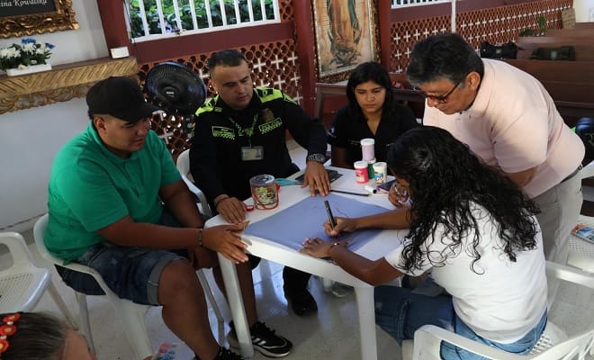 Unidos a través de una "Colcha por la paz" en Barrancabermeja imagen de la publicación