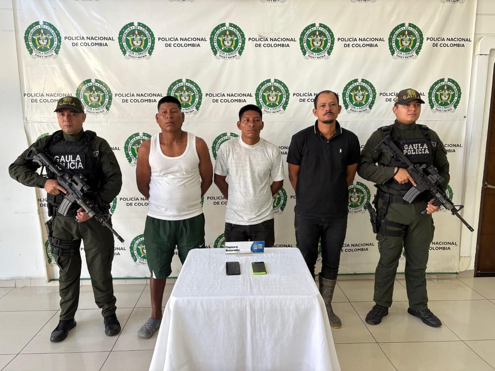 En flagrancia cogieron a integrantes del Clan del Golfo en Santander imagen de la publicación
