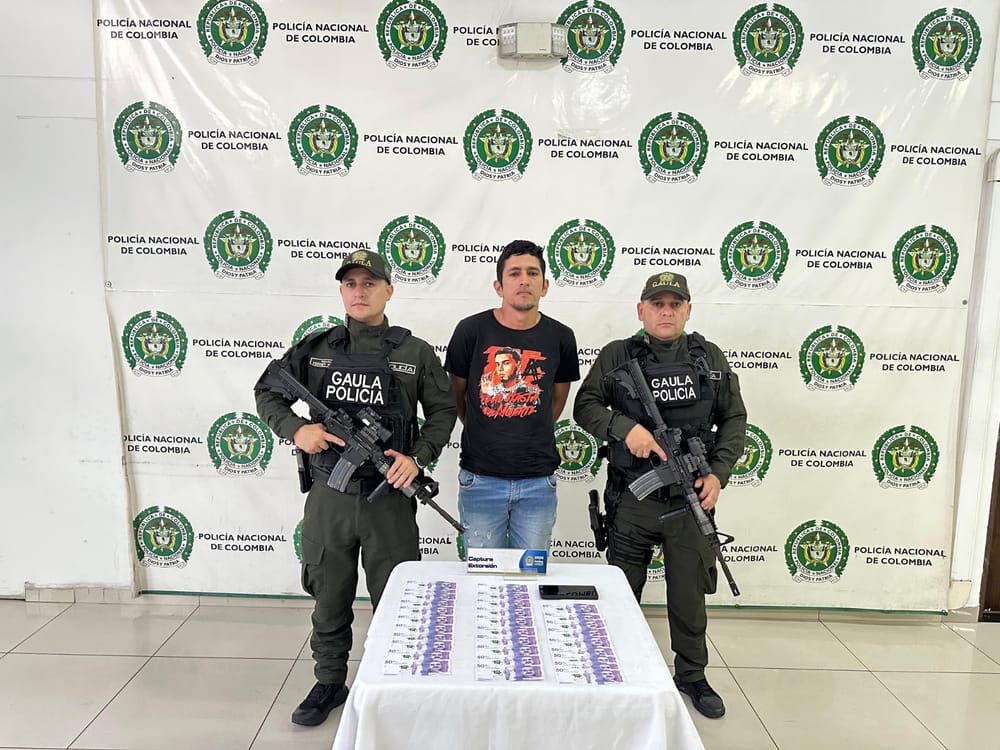 Falsa fachada de prestamista: cae extorsionista en Floridablanca imagen de la publicación