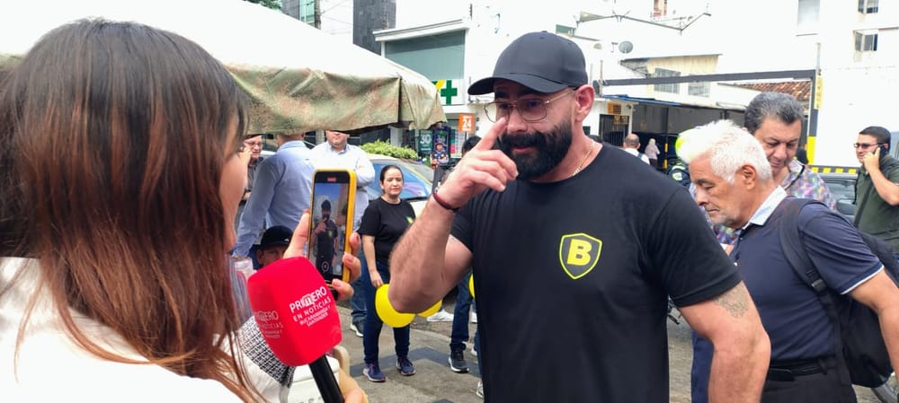 Seguridad, movilidad y liderazgo ciudadano, la propuesta del ‘Barbuchas’ para Bucaramanga imagen de la publicación