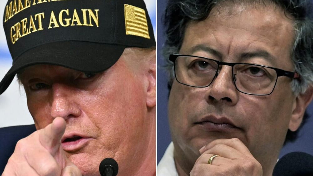 Gustavo Petro y Donald Trump tienen ganas de irse a la guerra imagen de la publicación