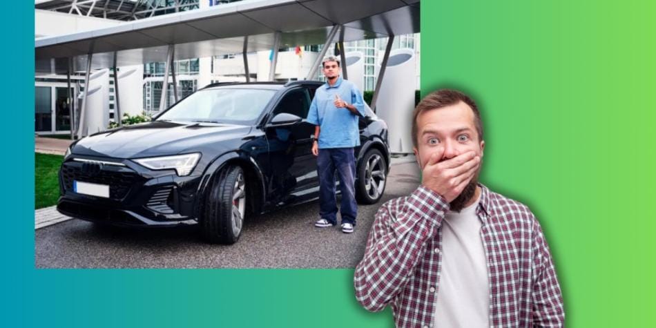 Luis Díaz eligió el mismo Audi que Harry Kane y Manuel Neuer en la entrega oficial del Bayern Múnich imagen de la publicación