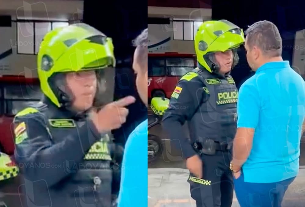 Pa’ fuera: Policía Nacional retiró al uniformado que amenazó a un ciudadano: “si me hace echar lo pelo” imagen de la publicación