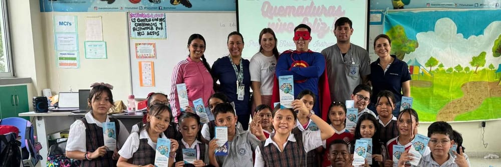 UDES fortalece su estrategia educativa “Sin Quemaduras, Vivo Feliz” para prevenir accidentes infantiles imagen de la publicación