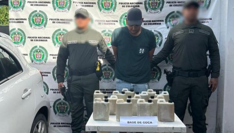 Incautan más de 14 kilos de base de coca con destino a Bucaramanga imagen de la publicación