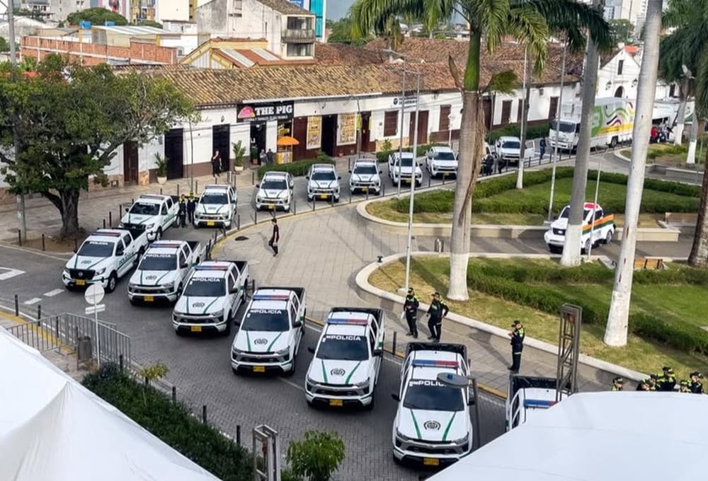 Con logistica refuerzan  presencia de la Fuerza Pública en municipios de Santander imagen de la publicación