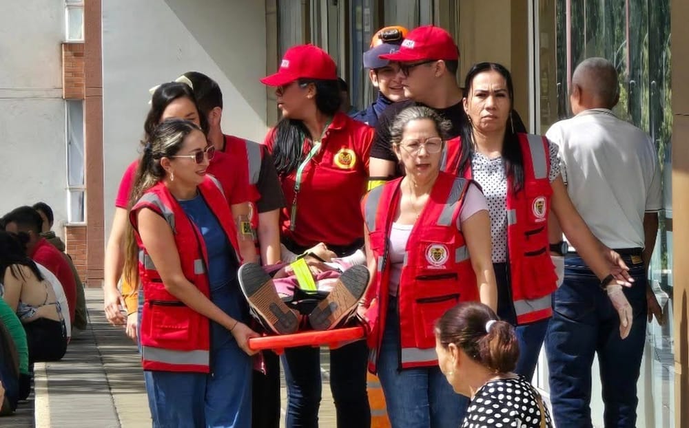 Gran capacidad de respuesta en simulacro de Piedecuesta imagen de la publicación