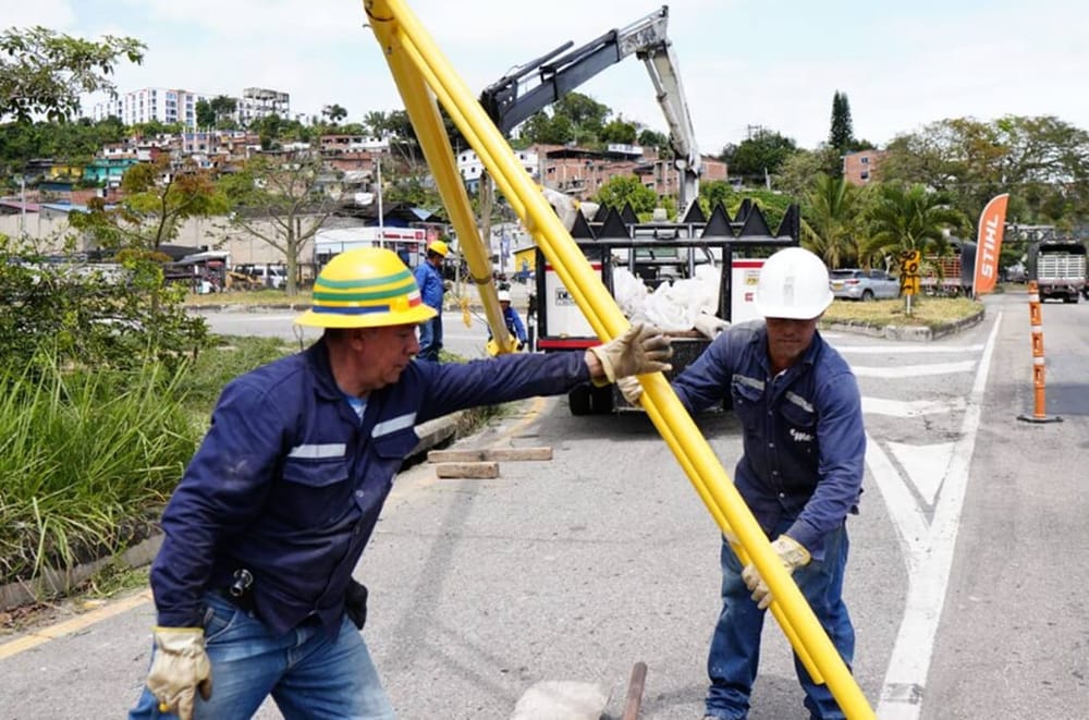 Acción popular para que iluminen la ruta al Aeropuerto Palonegro imagen de la publicación