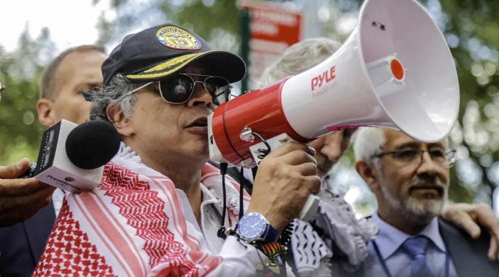 Estados Unidos se burla del presidente Gustavo Petro por apoyo a guerrillas palestinas imagen de la publicación