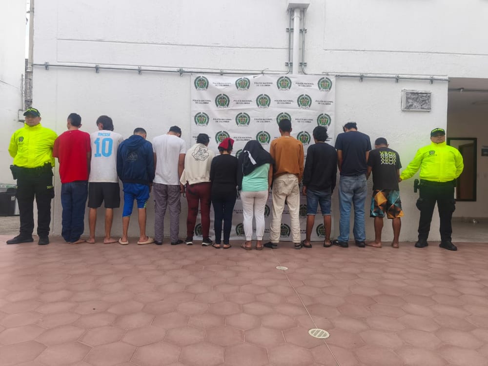 Luego de un año de investigación, fue desarticulado 'Los Domiciliarios' en Santander imagen de la publicación