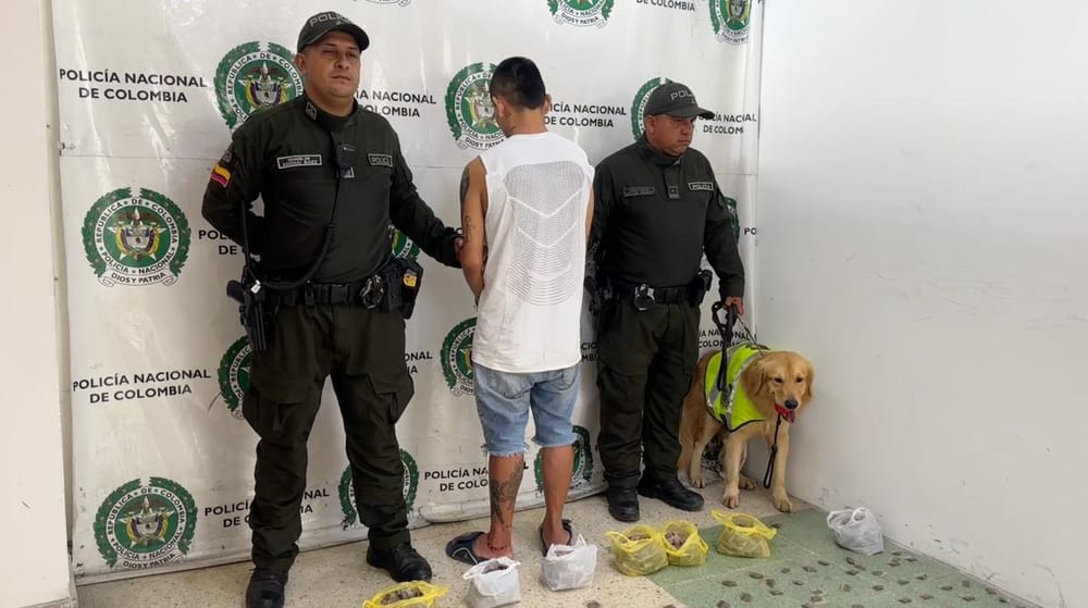 Capturan en Bucaramanga a presunto miembro de 'Los Claverianos' con 3.600 dosis de marihuana y millonaria cifra en efectivo imagen de la publicación