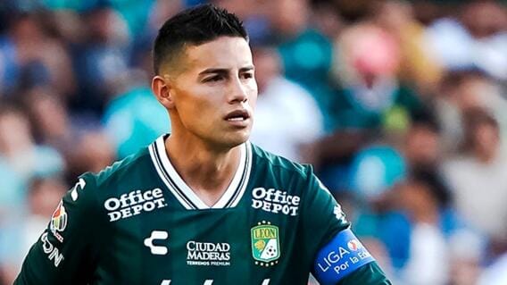 James Rodríguez no continuará en el León de México imagen de la publicación