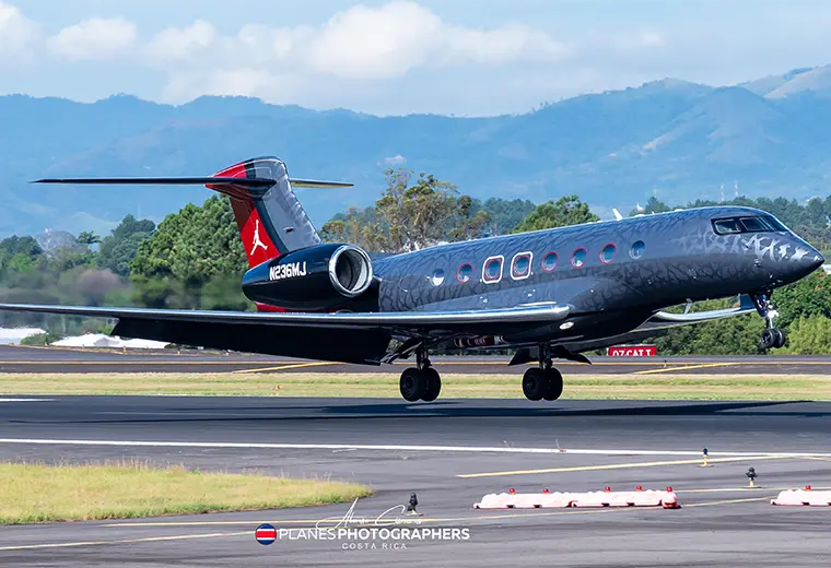 El jet de Michael Jordan: lujo en el aire con guiños a su legado imagen de la publicación