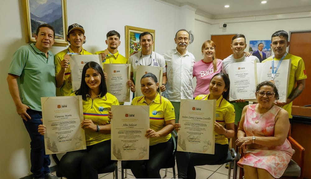 Reconocimiento a deportistas de la ‘Perla del Fonce’ imagen de la publicación