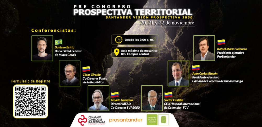 UIS prepara el Precongreso Prospectiva Territorial: a planear el futuro de Santander imagen de la publicación