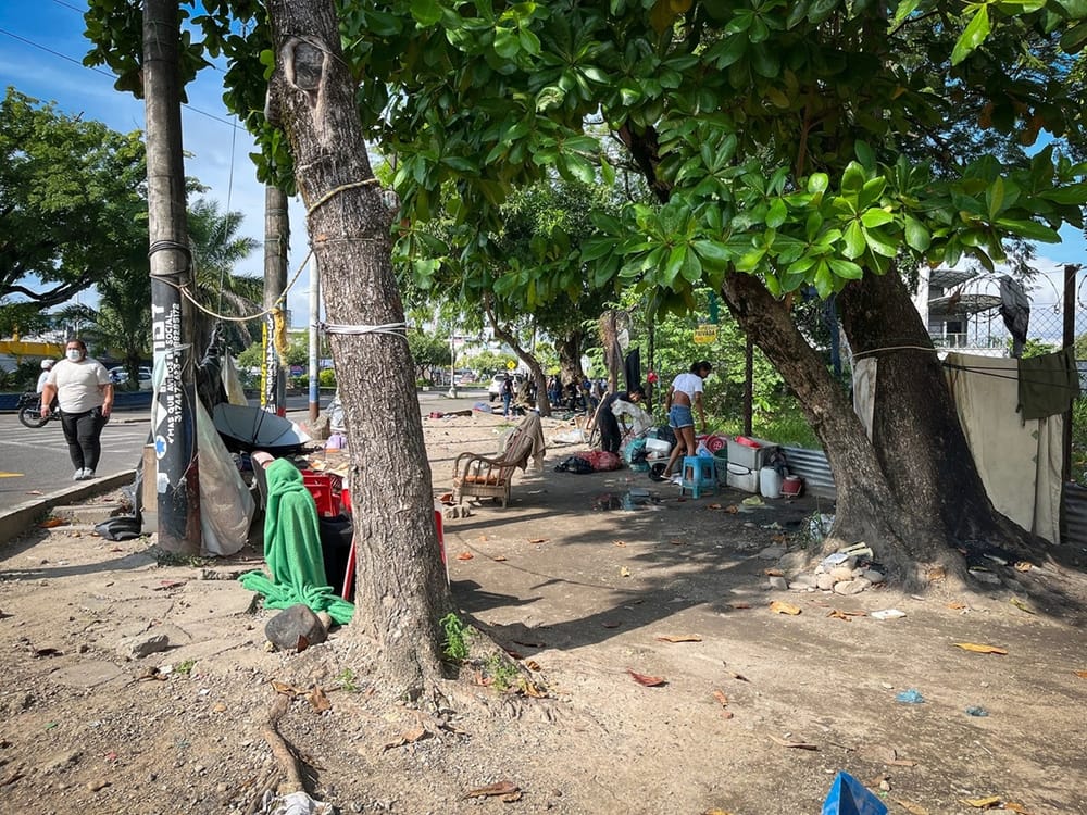 Intervenido asentamiento de habitantes de calle en Barrancabermeja imagen de la publicación
