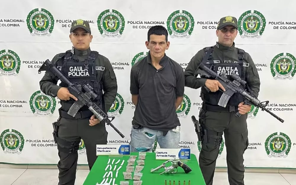 Capturado alias “Dientes de Codorniz” en el norte de Bucaramanga imagen de la publicación