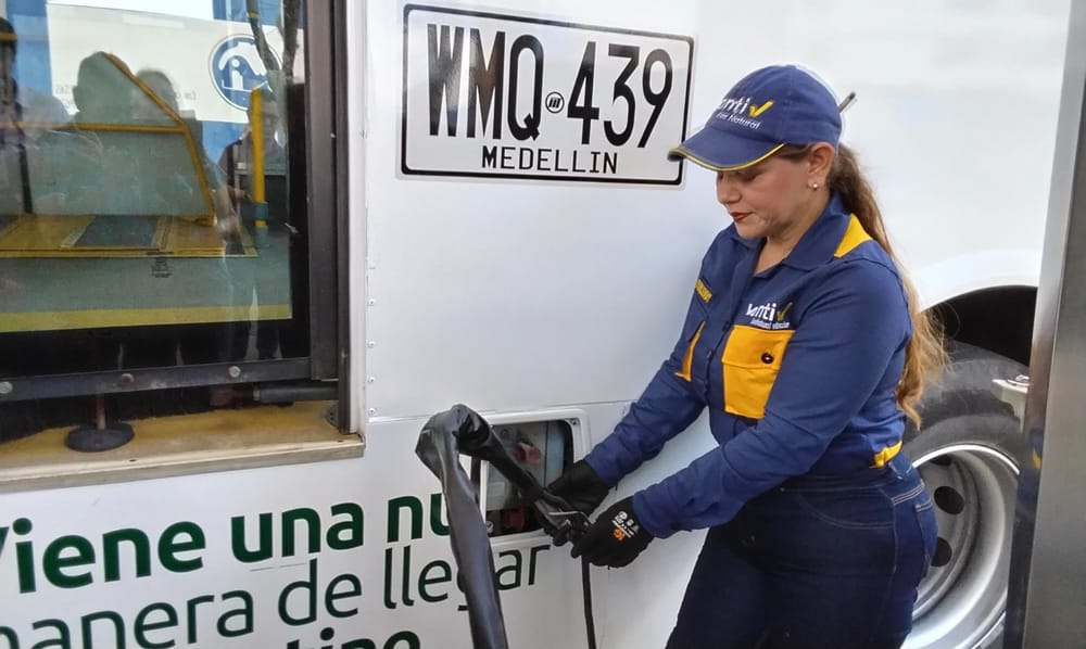 Vanti mueve la nueva flota de buses a gas por Bucaramanga imagen de la publicación