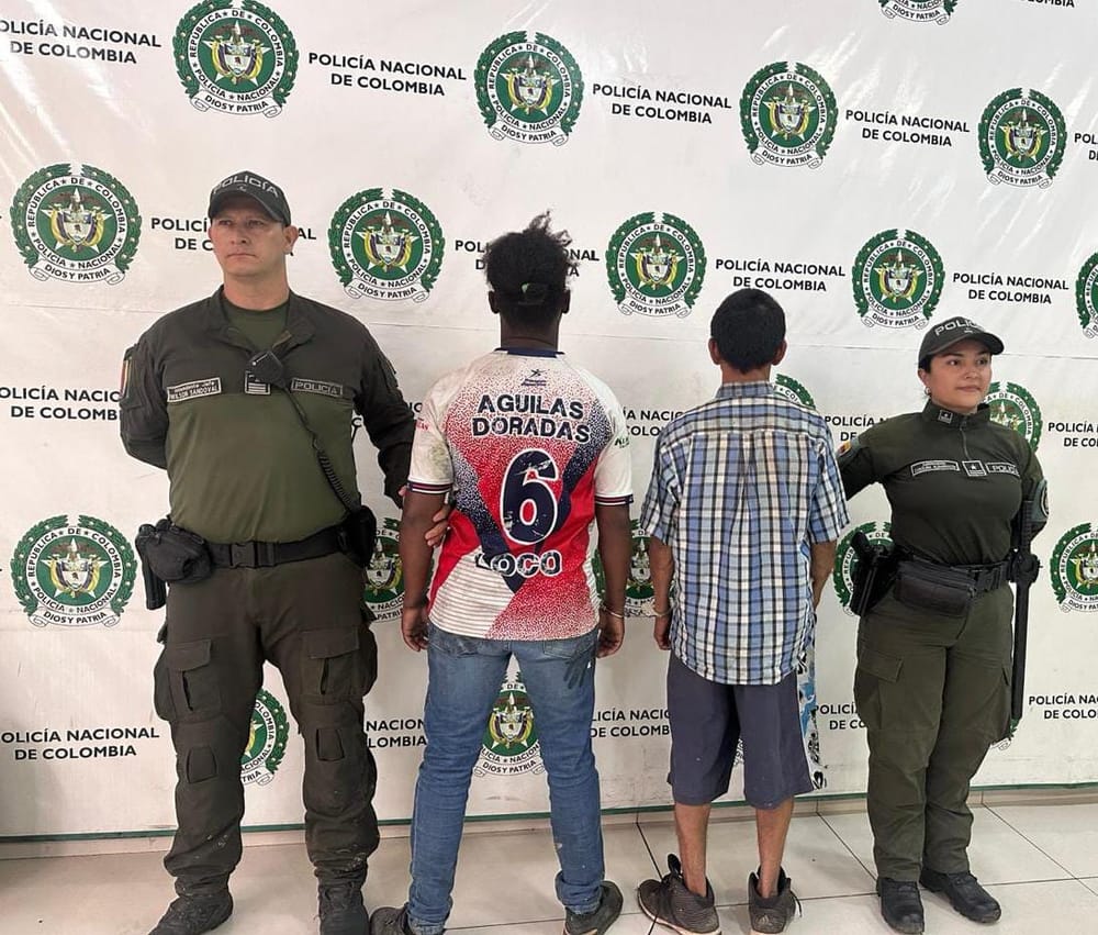 Capturan a dos hombres por grave daño ambiental en la vía Girón - Bucaramanga imagen de la publicación