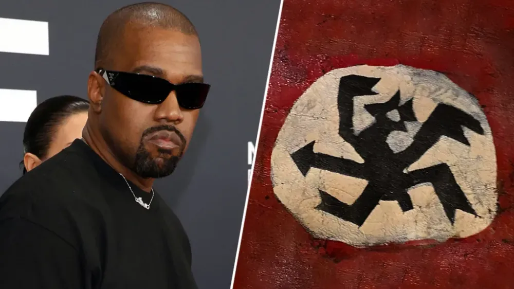Kanye West bajo vigilancia por posibles mensajes nazis imagen de la publicación