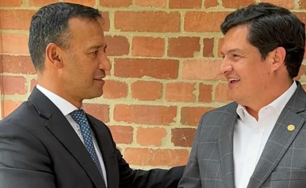 Alcalde (d) de Bucaramanga y MinDefensa acordaron reforzar la seguridad de la ciudad imagen de la publicación