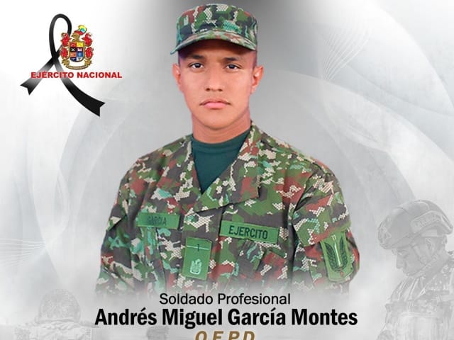 Soldado asesinado en combate con disidencias de las Farc en Norte de Santander imagen de la publicación