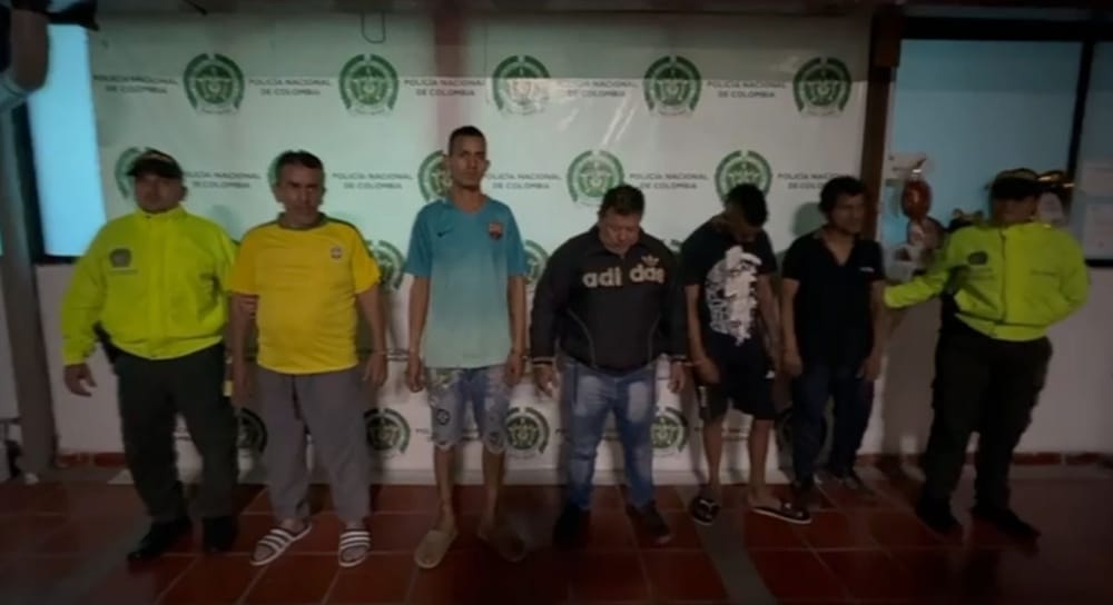 Caen cinco integrantes de la banda 'Los del Sur' en Bucaramanga imagen de la publicación