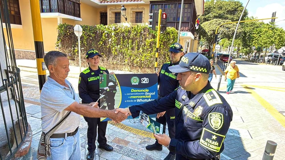 Policía Aduanera en Bucaramanga impulsa la línea contra el contrabando imagen de la publicación