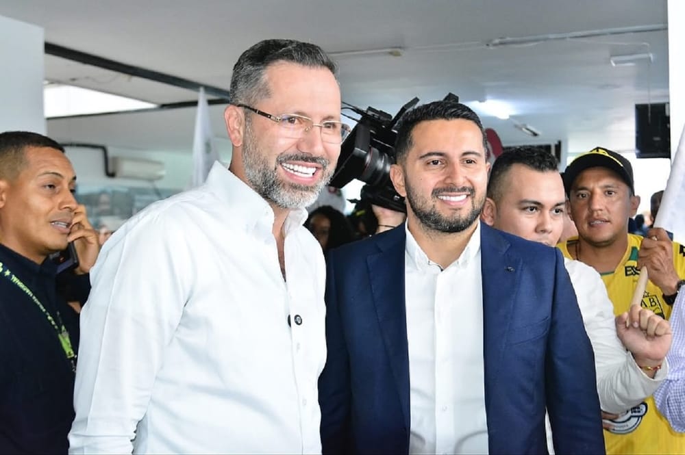 Cristian Portilla es la voz del exalcalde Jaime Beltrán imagen de la publicación