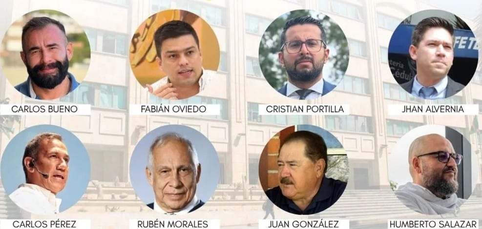Son ocho los candidatos para la jornada electoral imagen de la publicación