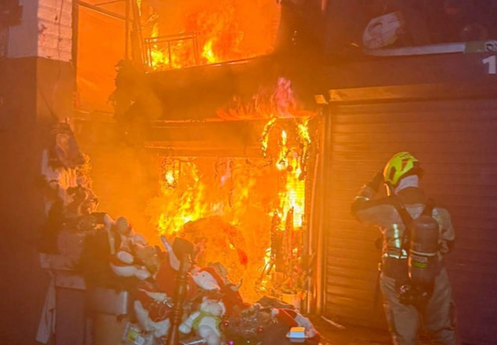 Bomberos Piedecuesta controlaron un incendio ocasionado por pólvora imagen de la publicación