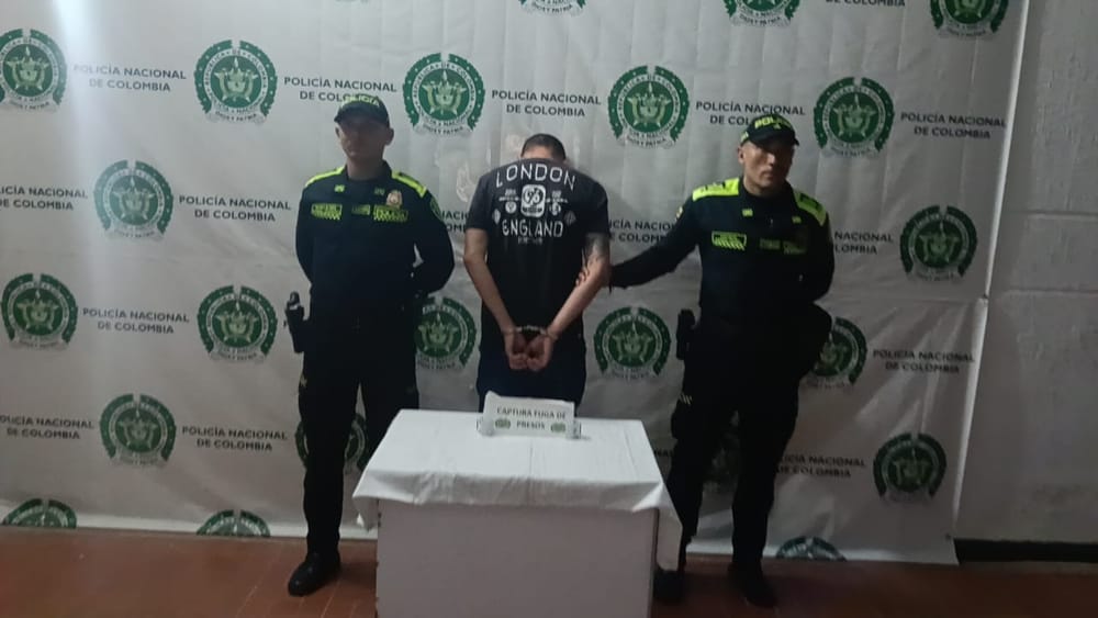 Cae prófugo de la justicia en Floridablanca imagen de la publicación