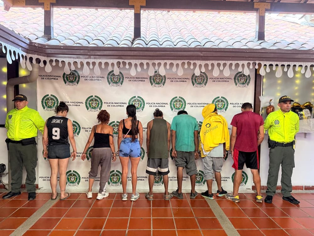 Golpe al microtráfico en Piedecuesta: nueve capturados imagen de la publicación