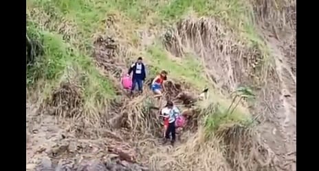 Habitantes rurales de Santander piden con urgencia una canasta aérea para evitar una tragedia anunciada imagen de la publicación