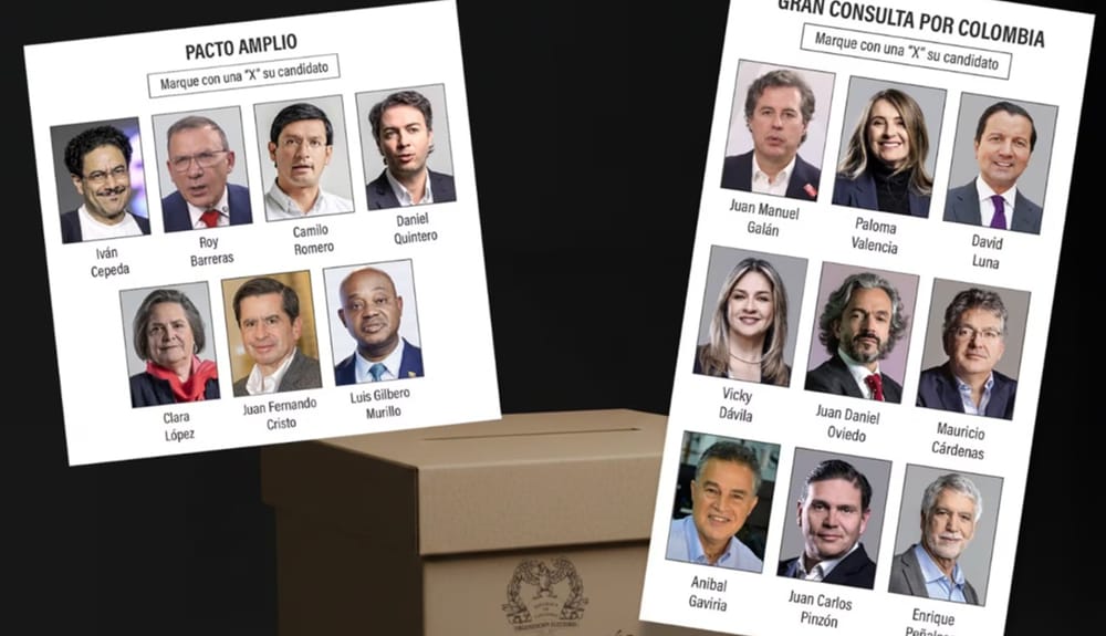 Veinticuatro candidatos presidenciales en Colombia van a consulta interna para enfrentar a un comunista imagen de la publicación