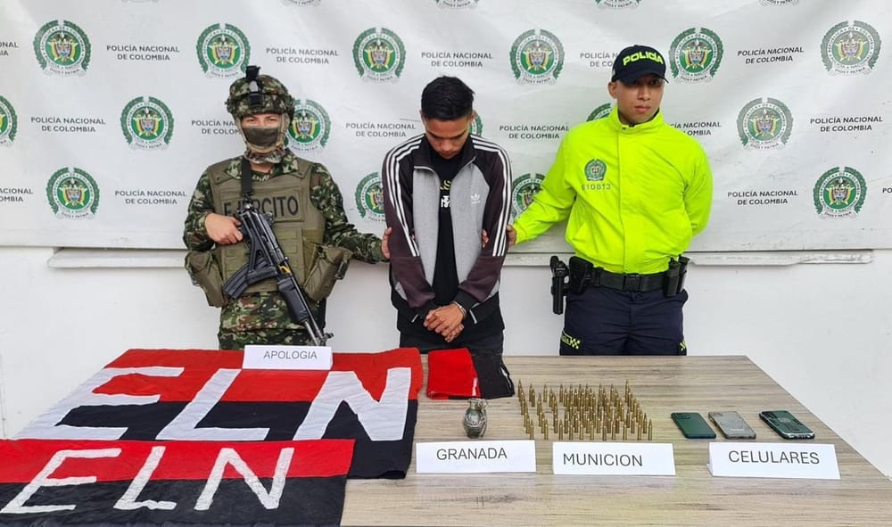 Cayó en Aguachica presunto implicado del ELN en atentado a base militar en diciembre imagen de la publicación