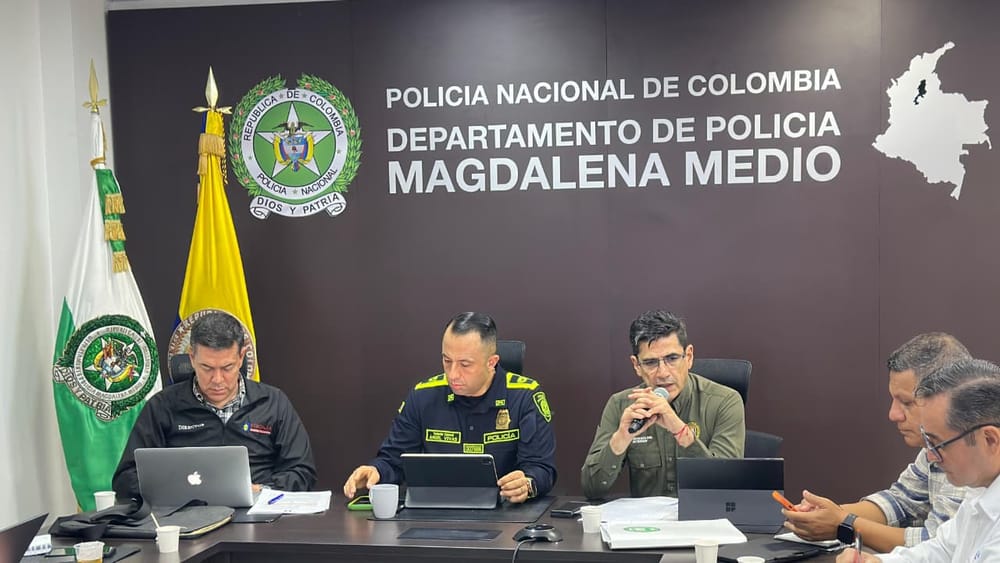 Reforzada seguridad en el Magdalena Medio tras primer consejo de Seguridad en Santander imagen de la publicación