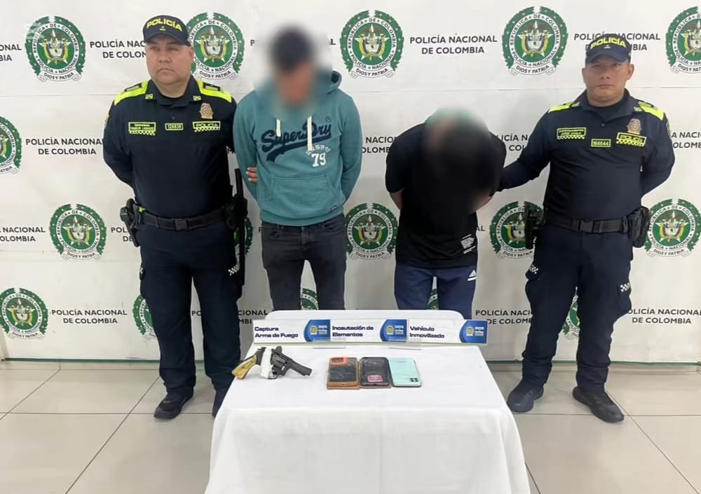 Asesinos capturados con el arma en la mano imagen de la publicación
