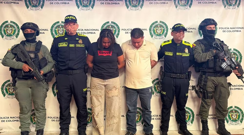 Jefes de una red internacional de narcotráfico vinculada al ELN capturados en Bucaramanga imagen de la publicación
