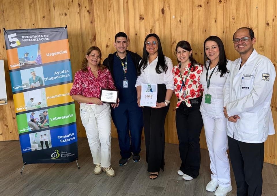 Galardón WSO Oro a la Clínica de Urgencias Bucaramanga imagen de la publicación
