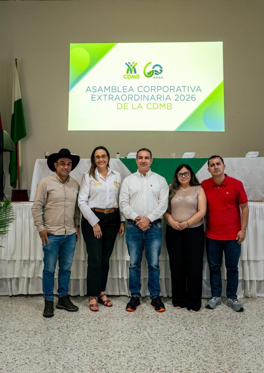 Estos son los nuevos miembros del consejo directivo de la CDMB imagen de la publicación