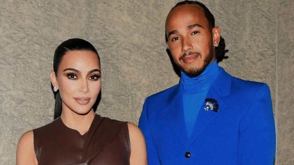 Kim Kardashian y Lewis Hamilton desatan rumores de romance imagen de la publicación