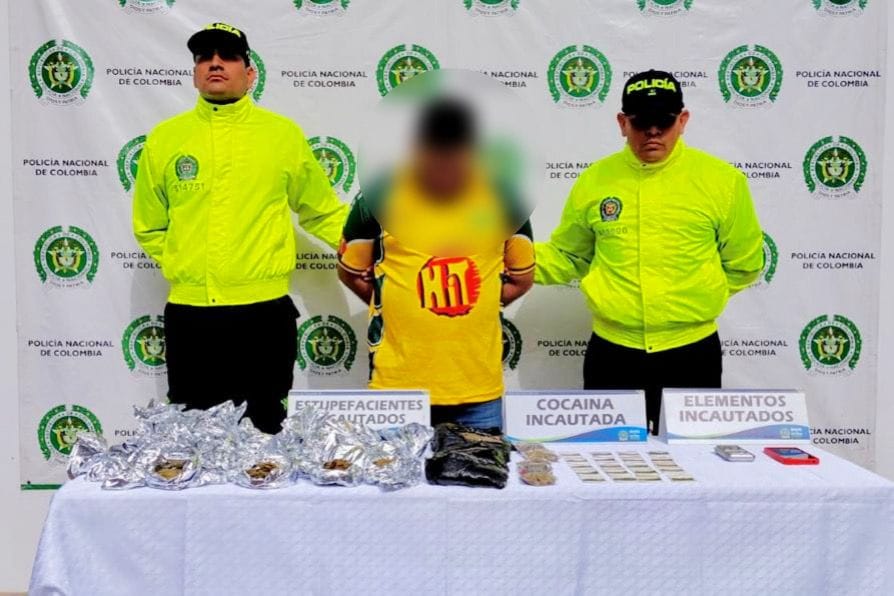 Golpe estructural al tráfico local de estupefacientes en San Gil imagen de la publicación