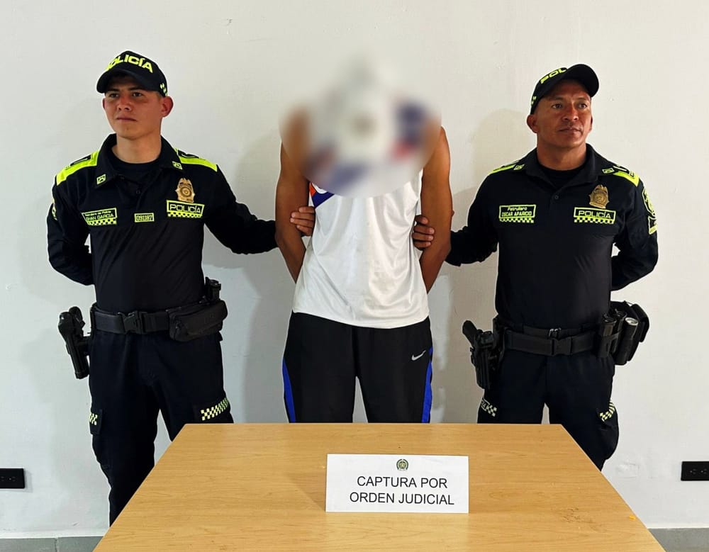 Capturado en Zapatoca por violencia intrafamiliar imagen de la publicación