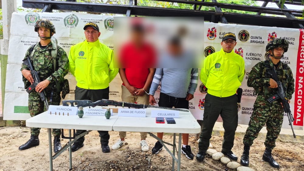 Capturados dos presuntos cabecillas del Clan del Golfo en Sabana de Torres imagen de la publicación
