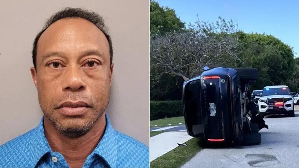Tiger Woods vuelve a la polémica tras accidente en Florida imagen de la publicación